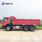 Κόκκινο Euro2 ορυχείο 336hp 60ton φορτηγών απορρίψεων μεταλλείας Sinotruk HOWO 6x4 ορυκτό