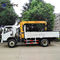 Sino εμπορικά φορτηγά καθήκοντος φορτηγών ειδικά ελαφριά με 3 Tons Van Cargo Crane