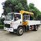 Sino εμπορικά φορτηγά καθήκοντος φορτηγών ειδικά ελαφριά με 3 Tons Van Cargo Crane